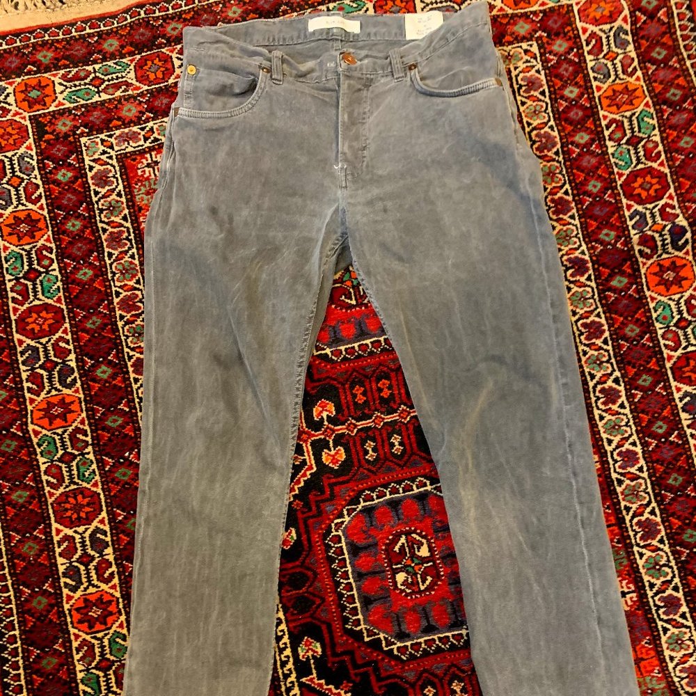 BILLY REID 5 Pocket Garment Dyed Slim Pant
